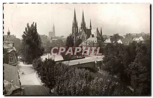 Starsbourg - Strassburg - L&#39Eglise St Paul - Ansichtskarte AK