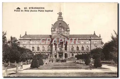 Strasbourg - Strassburg - Palais du Rhin - Ancien Palais Imperial - Ansichtskarte AK