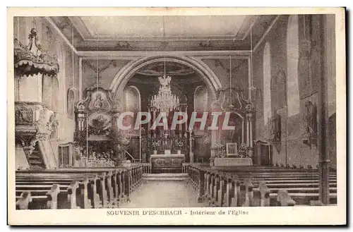 Eschbach - Interieur de l'Eglise - Cartes postales