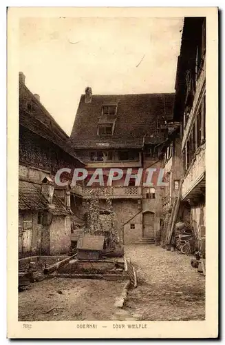 Obernai - Cour Woelfle - Cartes postales