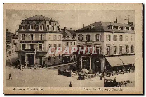 Mulhouse - Place du Nouveau Quartier - Ansichtskarte AK