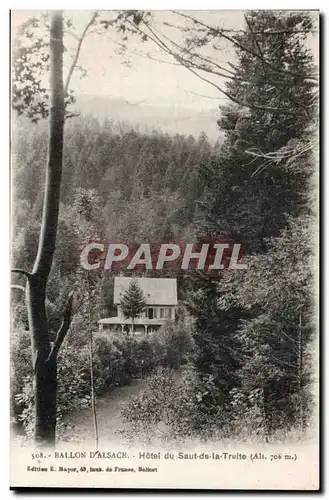 Ballon d&#39Alsace - Hotel du Saut de la Truite alt 706- Ansichtskarte AK