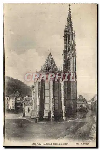 Thann - L'Eglise Saint Thiebaut Cartes postales