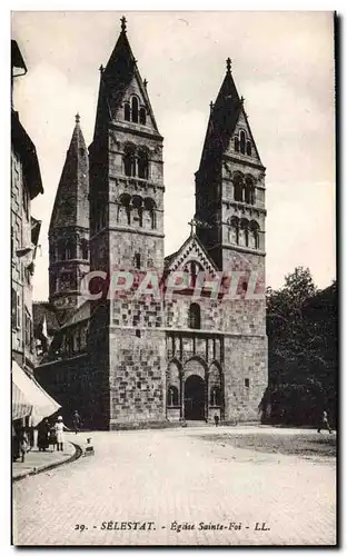 Selestat - Eglise St Foi Cartes postales