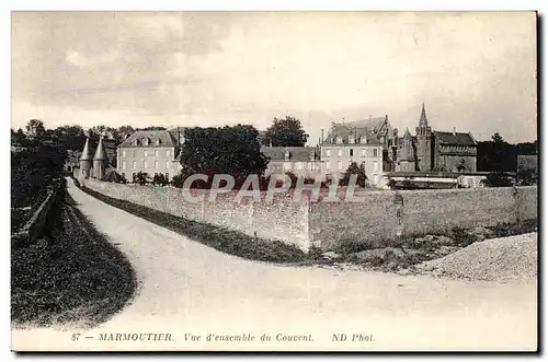 Marmoutier - Vue d&#39ensemble du couvent Cartes postales