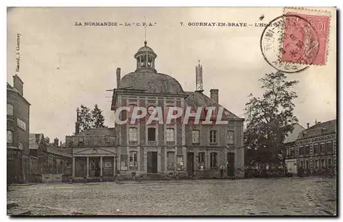 Gournay en Bray - L&#39 Hotel de Ville Cartes postales