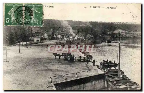 Elbeuf - Les Quais Cartes postales