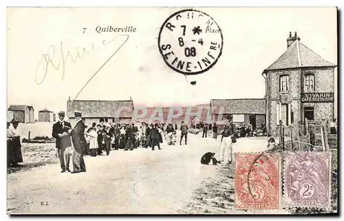 Quiberville - Cafe Restaurant Cartes postales