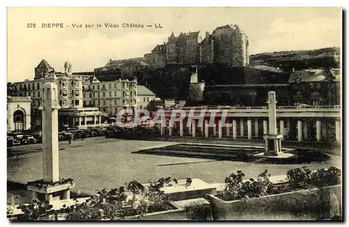 Dieppe - Vue sur le Vieux Chateau Ansichtskarte AK