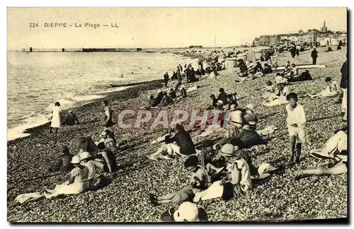 Dieppe - La Plage Cartes postales