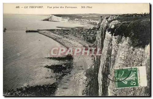 Le Treport - Vue prise des Terrasses - Cartes postales