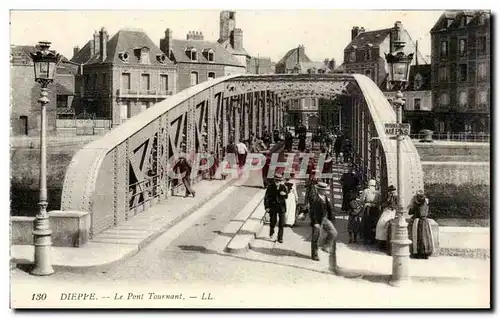 Dieppe - Le Pont Tournant - Cartes postales