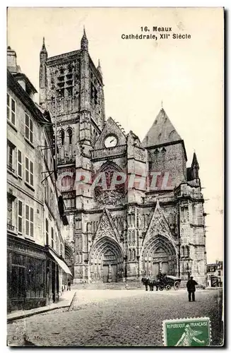 Meaux - La Cathedrale Cartes postales