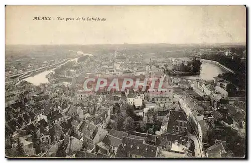 Meaux - Vue prise de la Cathedrale Cartes postales