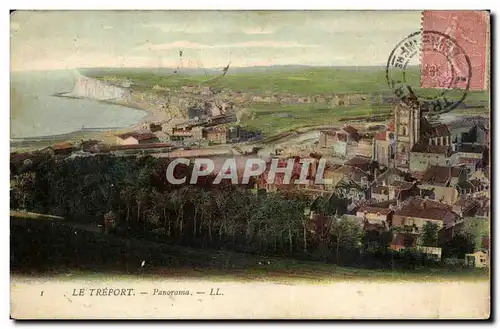 Le Treport - Panorama - Cartes postales