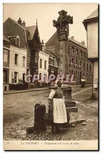 Le Treport - Treportaise a la Croix de Gres- Cartes postales