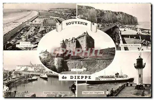 Dieppe - Souvenir - Ansichtskarte AK