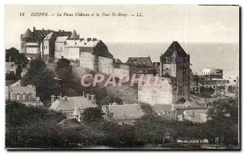 Dieppe - Le Vieux Chateau et la Tour St Remy - Cartes postales