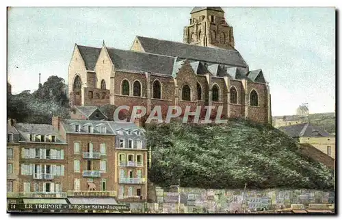 Le Treport - L&#39Eglise Saint Jacques - Cartes postales