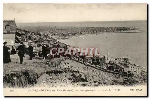 Sainte Adresse - Nice Havrais - Vue Generale prise de la Heve - Cartes postales