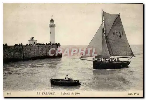 Le Treport - L&#39Entree du Port Cartes postales