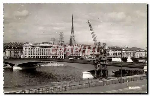 Rouen - Le Pont Jeanne d&#39Arc et les quais - Cartes postales