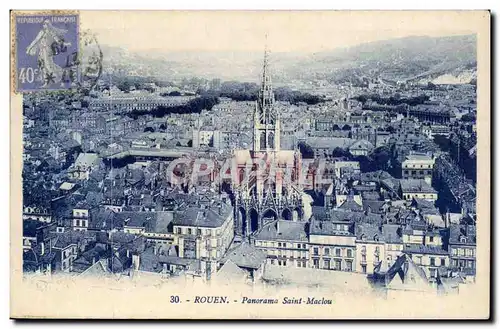 Rouen - Panorama Saint Maclou - Cartes postales