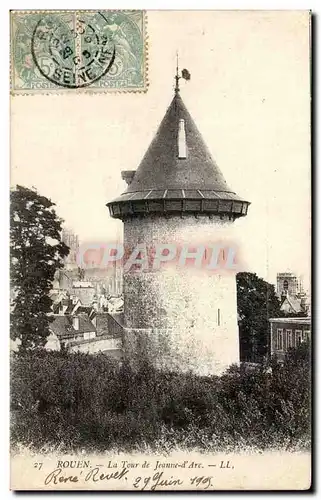 Rouen - La Tour de Jeanne d&#39Arc - Joan of Arc - Ansichtskarte AK