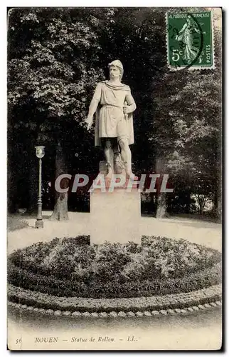 Rouen - Statue de Rollon - Ansichtskarte AK (Gaule gaulois)