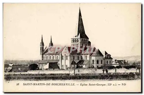 Saint Martin de Boscherville - Eglise Saint George - Cartes postales