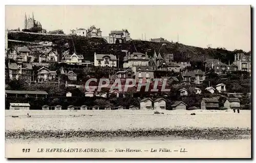 Le Havre Sainte Adresse - Nice Havrais - Les Villas - Cartes postales