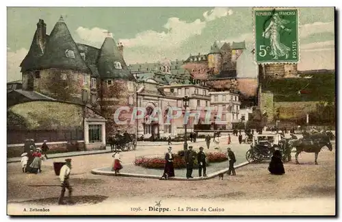 Dieppe - La Place du Casino - Cartes postales