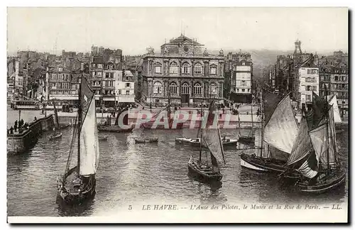 Le Havre - L&#39Anse des Pilotes - le Musee et la Rue de Paris - Ansichtskarte AK