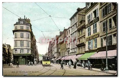 Le Havre - La Rue de Paris - Cartes postales