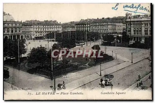 Le Havre - Place Gambetta Cartes postales