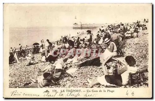 Le Treport - Un Coin de la Plage Cartes postales