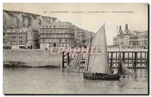 Le Treport - Le Casino - Hotel de France - Hotel de la Plage Cartes postales