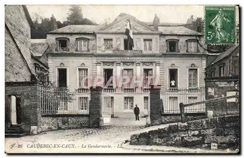 Caudebec en Caux - La Gendarmerie - Cartes postales