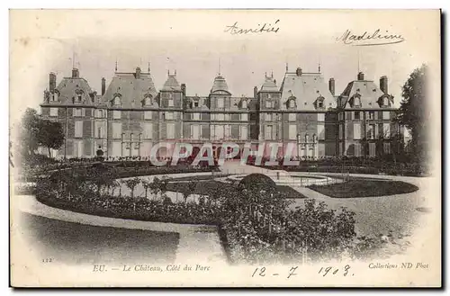 Eu - Le Chateau - Cote du Parc - 1903 Ansichtskarte AK