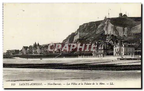 Sainte Adresse - Nice Havrais - Les Villas et la Falaise de la Heve Ansichtskarte AK