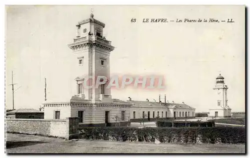 La Havre - Les Phares de la Heve - Lighthouse Cartes postales