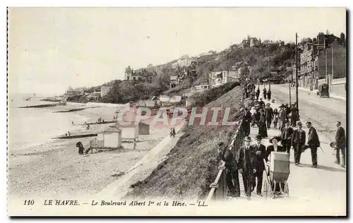 Le Havre - Le Boulevard Albert I et la Heve Ansichtskarte AK