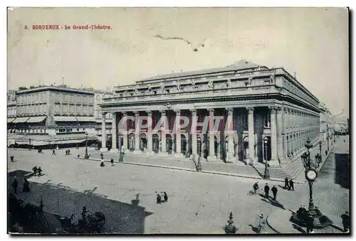 Bordeaux - Le Grand Theatre - Cartes postales