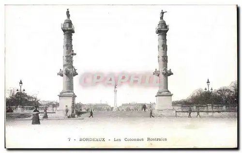 Bordeaux - Les Colonnes Rostrales Cartes postales