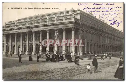 Bordeaux - Le Grand Theatre Cartes postales