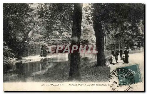 Bordeaux - Jardin Public - Ile des Oiseaux Cartes postales