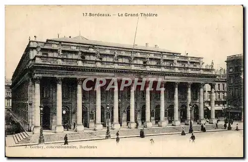 Bordeaux - Le Grand Theatre Cartes postales