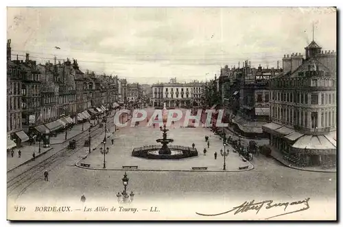 Bordeaux - Les Allees de Tourny Cartes postales