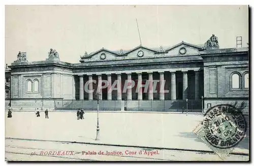 Bordeaux - Palais de Justice - Cour d'Appel Cartes postales