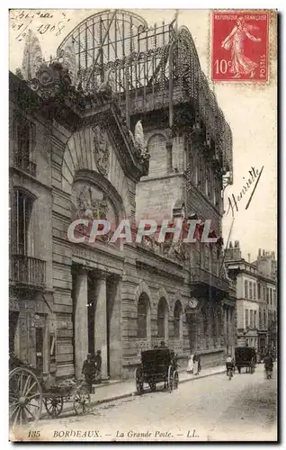 Bordeaux - La Grande Poste Ansichtskarte AK